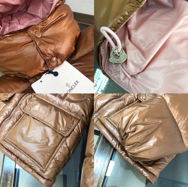 ハイクオリティダウンジャケット素材ディテール